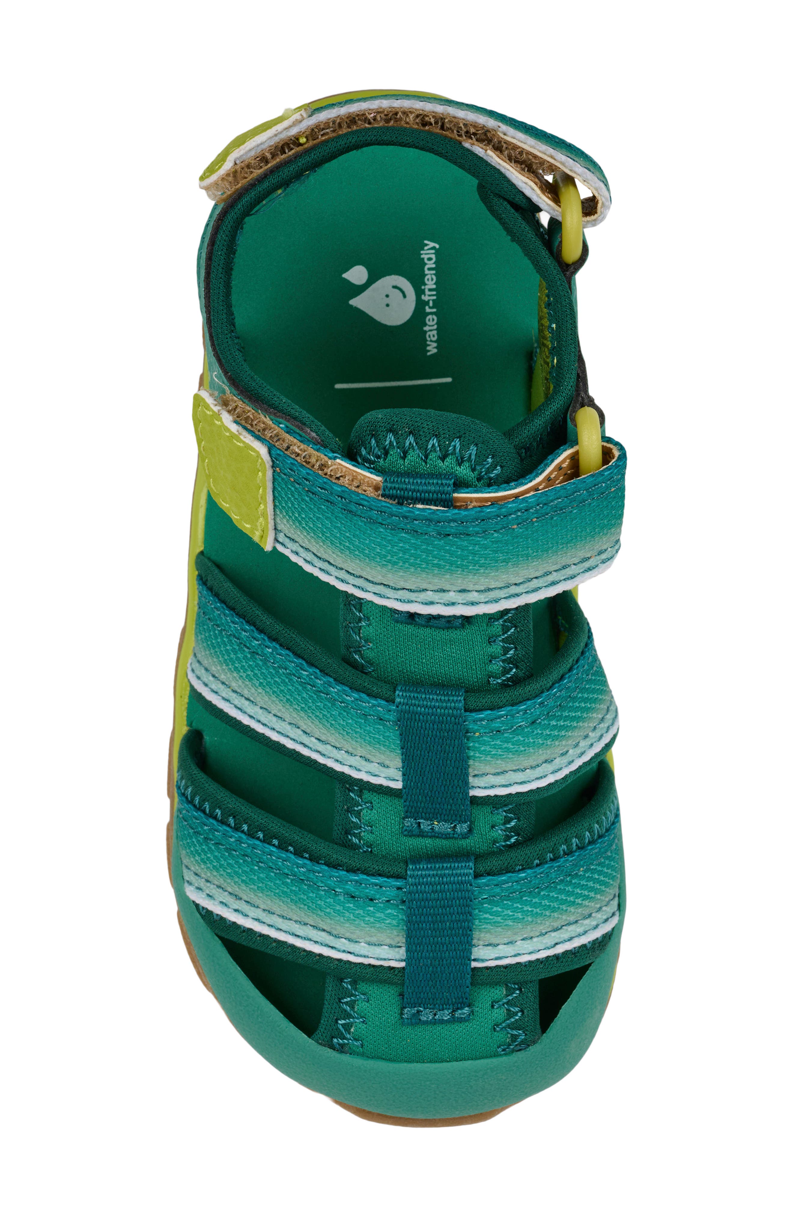 See Kai Run Kids' Wilder II Sandal, Alternate, color, Jungle Green