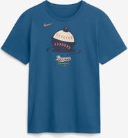 Nike Men's Nike Blue Milwaukee Brewers 2026 City Connect Large Logo T-Shirt