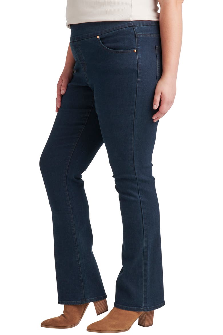 Paley Pull-On Mid Rise Bootcut Jeans, Alternate, color, AFTER MIDNIGHT