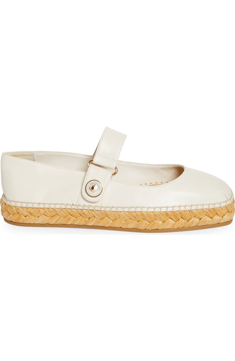 Jimmy Choo Fayence Espadrille Mary Jane Flat, Alternate, color,