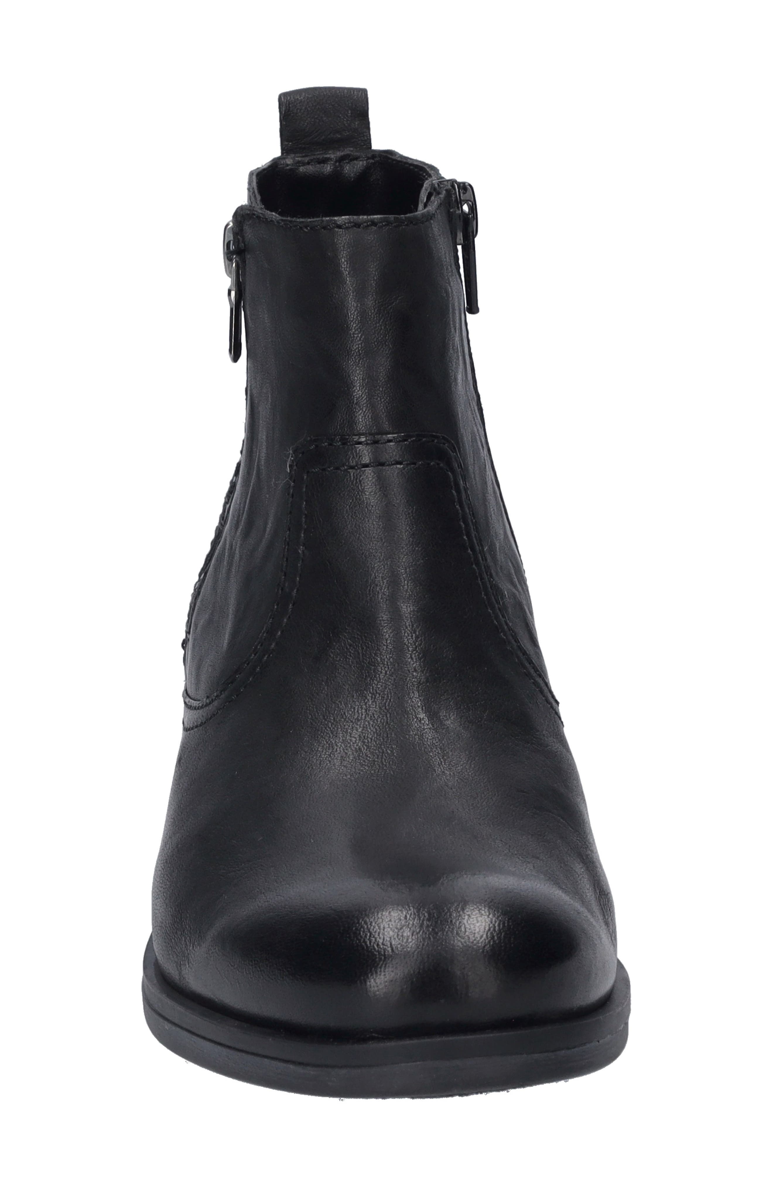 Sanja 20 Faux Fur Lined Bootie, Alternate, color, BLACK