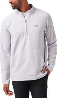 TravisMathew Thermal Quarter Zip Pullover