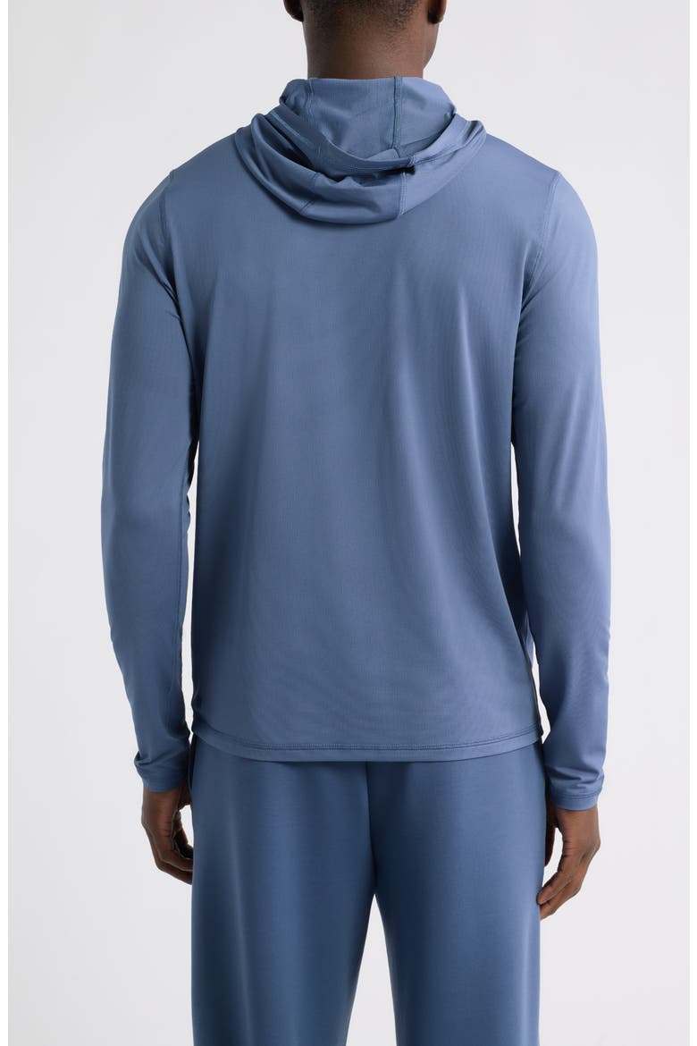 Endurance Funnel Hoodie, Alternate, color, BLUE VINTAGE