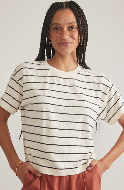 MARINE LAYER MARINE LAYER SLUB COTTON CROP T-SHIRT