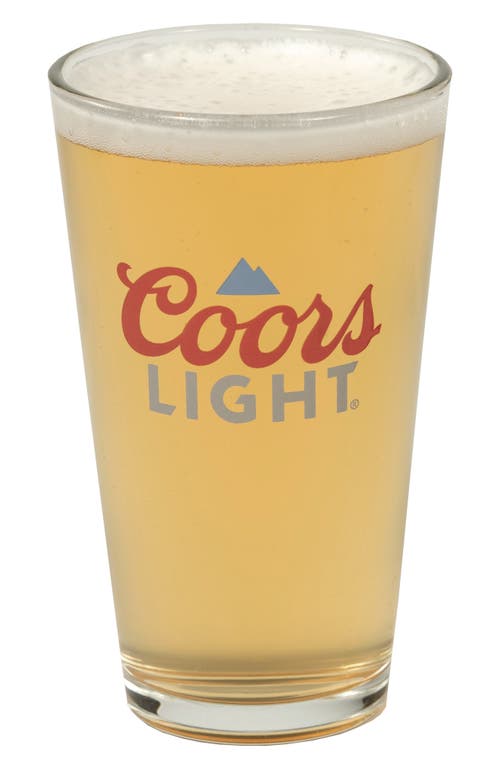 Lord's Rocks Set Of 4 Coors Light® Pint Glasses In Transparent