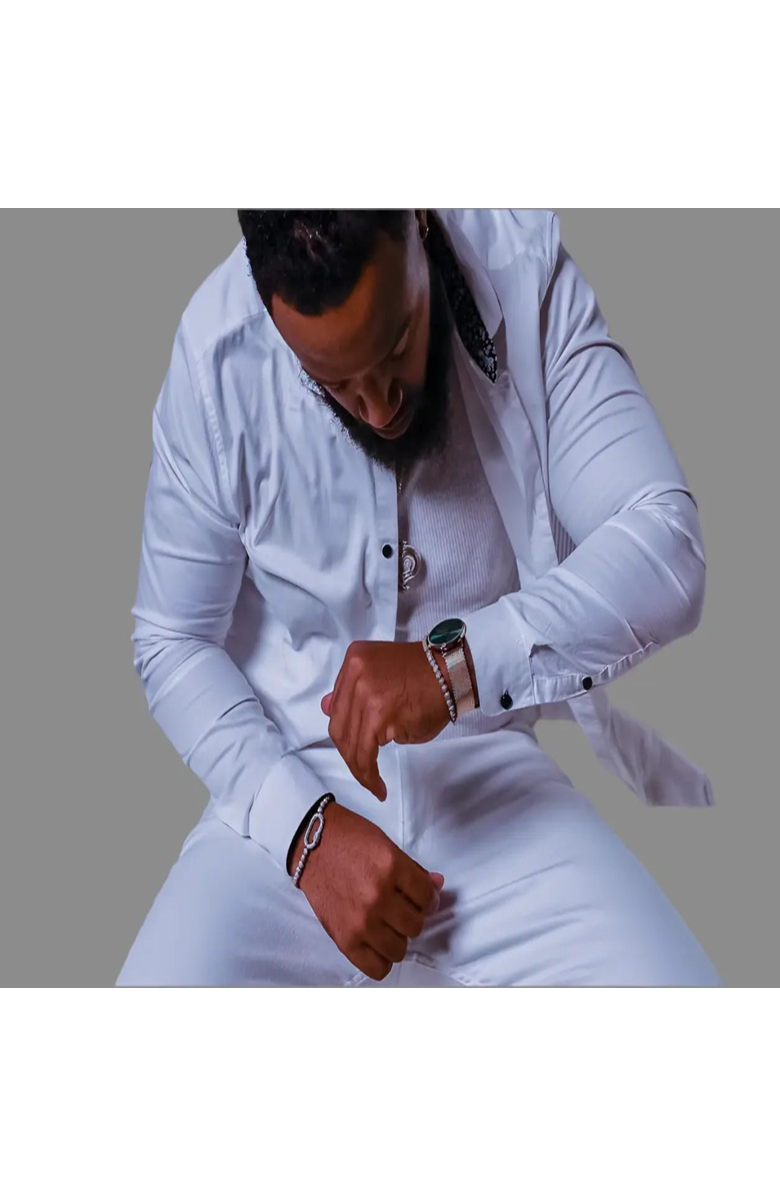 NCMPRBL Advance Envy Mesh Strap Watch, 40MM, Alternate, color, Yellow Gold/Green