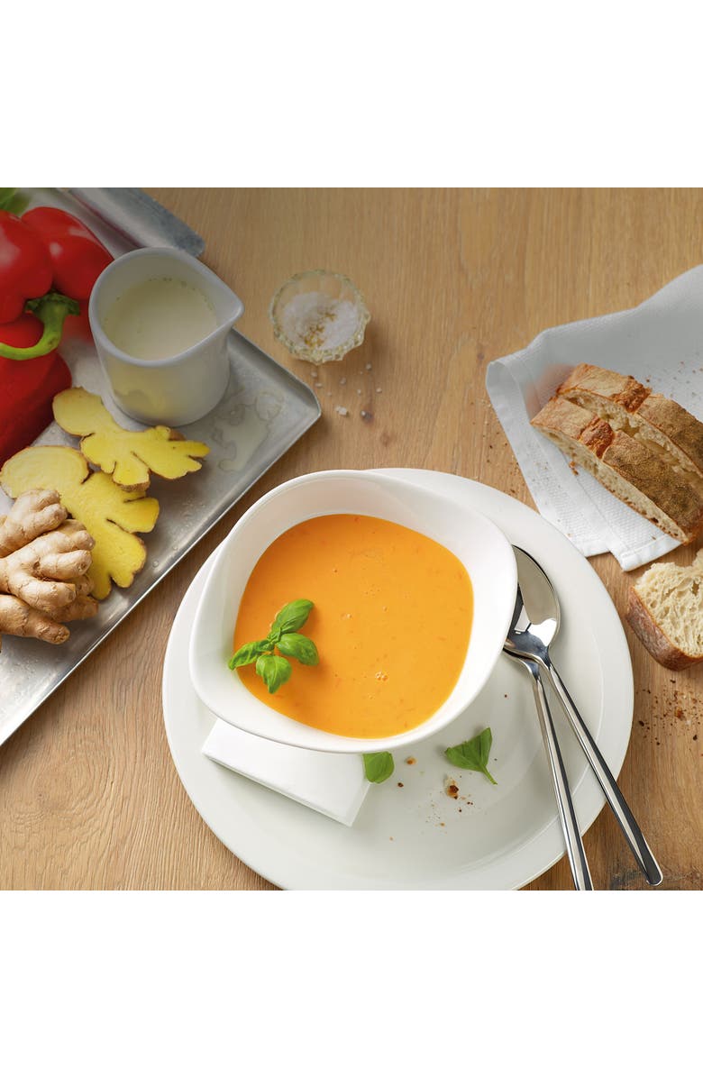 Villeroy & Boch Vapiano Soup Bowl Pair, Alternate, color, White