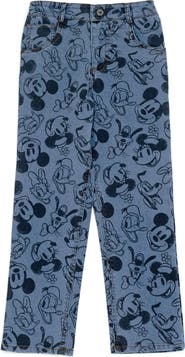 Disney Mickey Mouse & Friends Denim Jacket Overalls and Pants