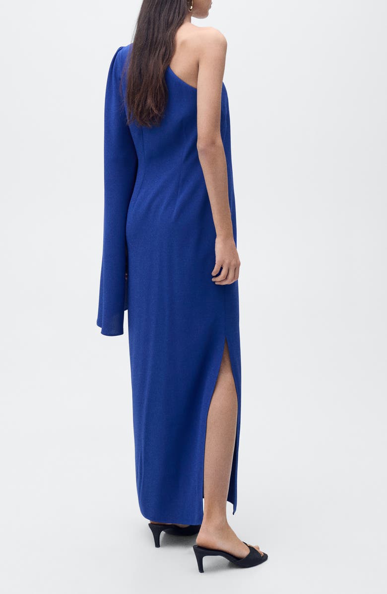 MANGO Long Flared Sleeve Column Dress, Alternate, color, 