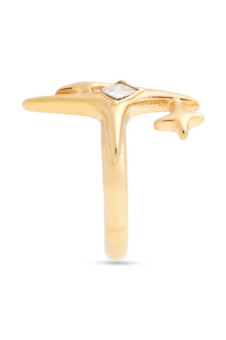 Emoji Sparkle Ring, Alternate, color, GOLD