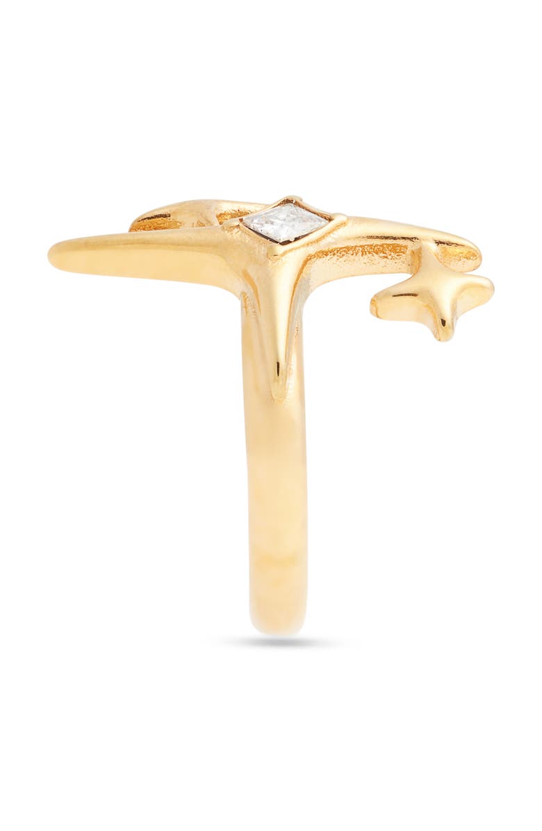 VIDAKUSH Emoji Sparkle Ring, Alternate, color, Gold