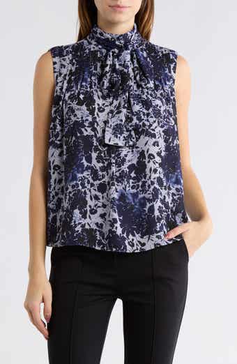 Derek Lam 10 Crosby Allie Sleeveless Bow Top