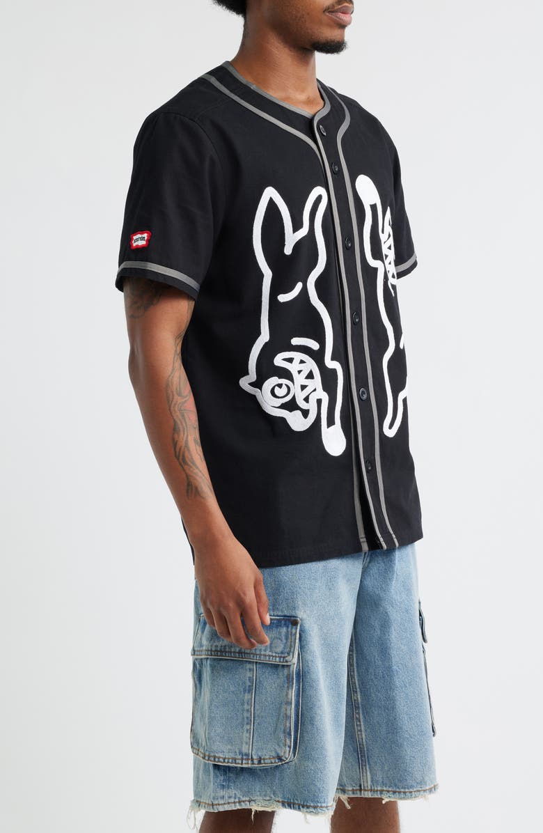 ICECREAM Betts Graphic Baseball Jersey, Alternate, color, Black