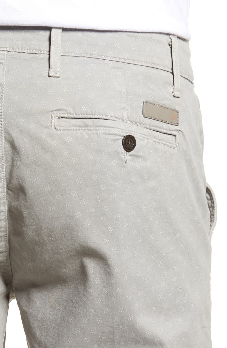 AG Flora Print Slim Fit Shorts, Alternate, color, 