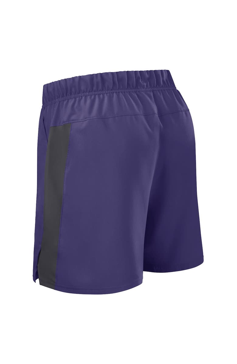 Nike Men's Nike Purple Baltimore Ravens Woven Victory Performance Shorts, Alternate, color, Purple