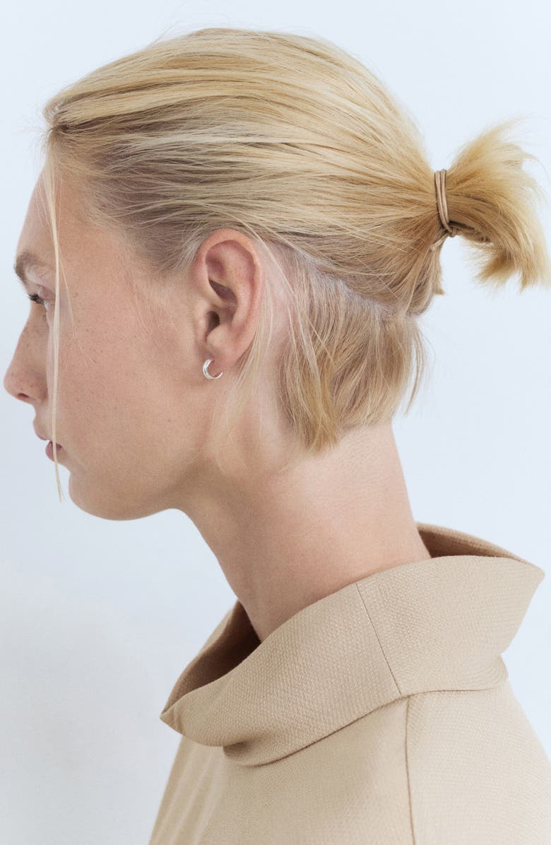 MANGO Oversize Flowing Top, Alternate, color, Beige