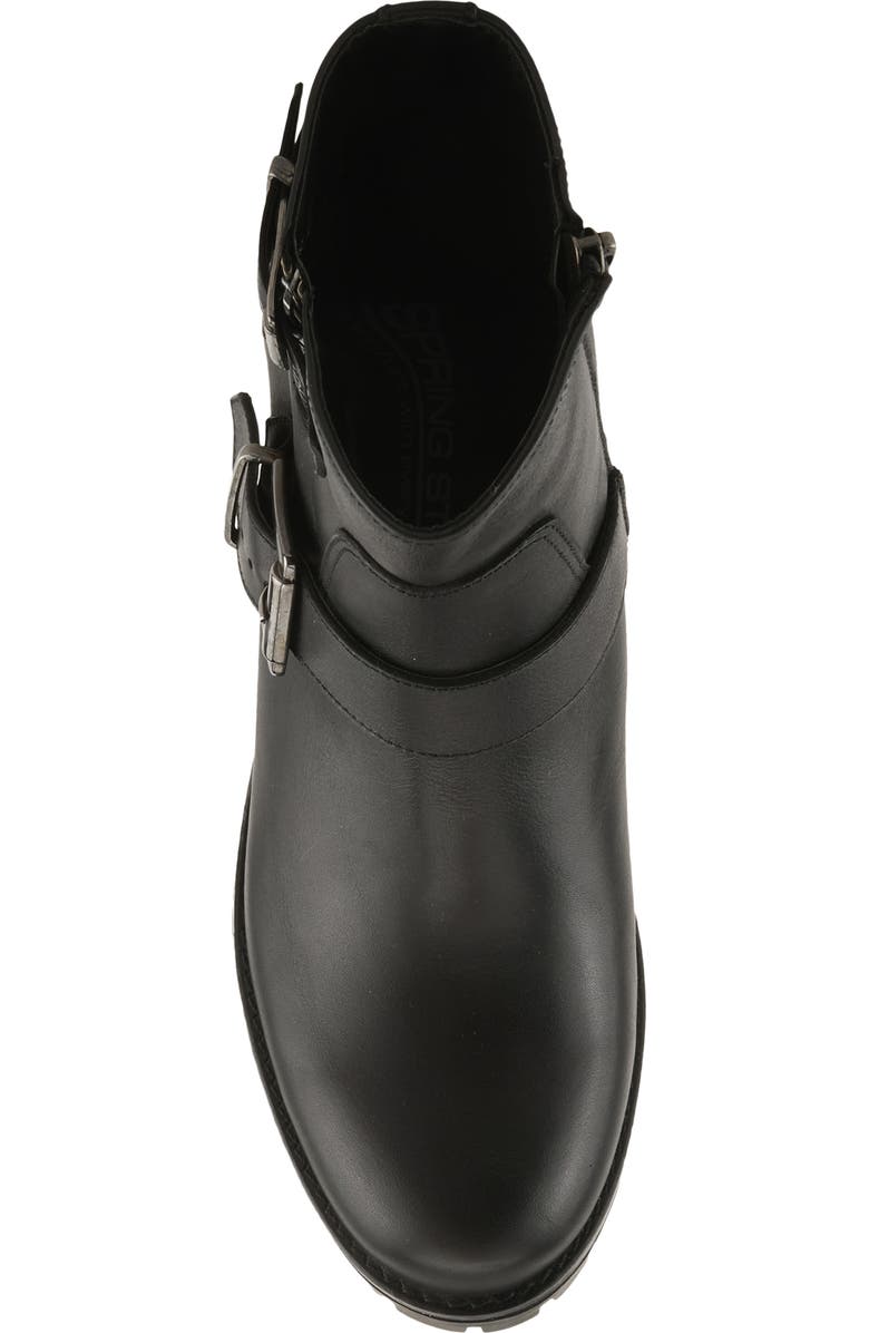 Spring Step Acco Block Heel Bootie, Alternate, color, Black