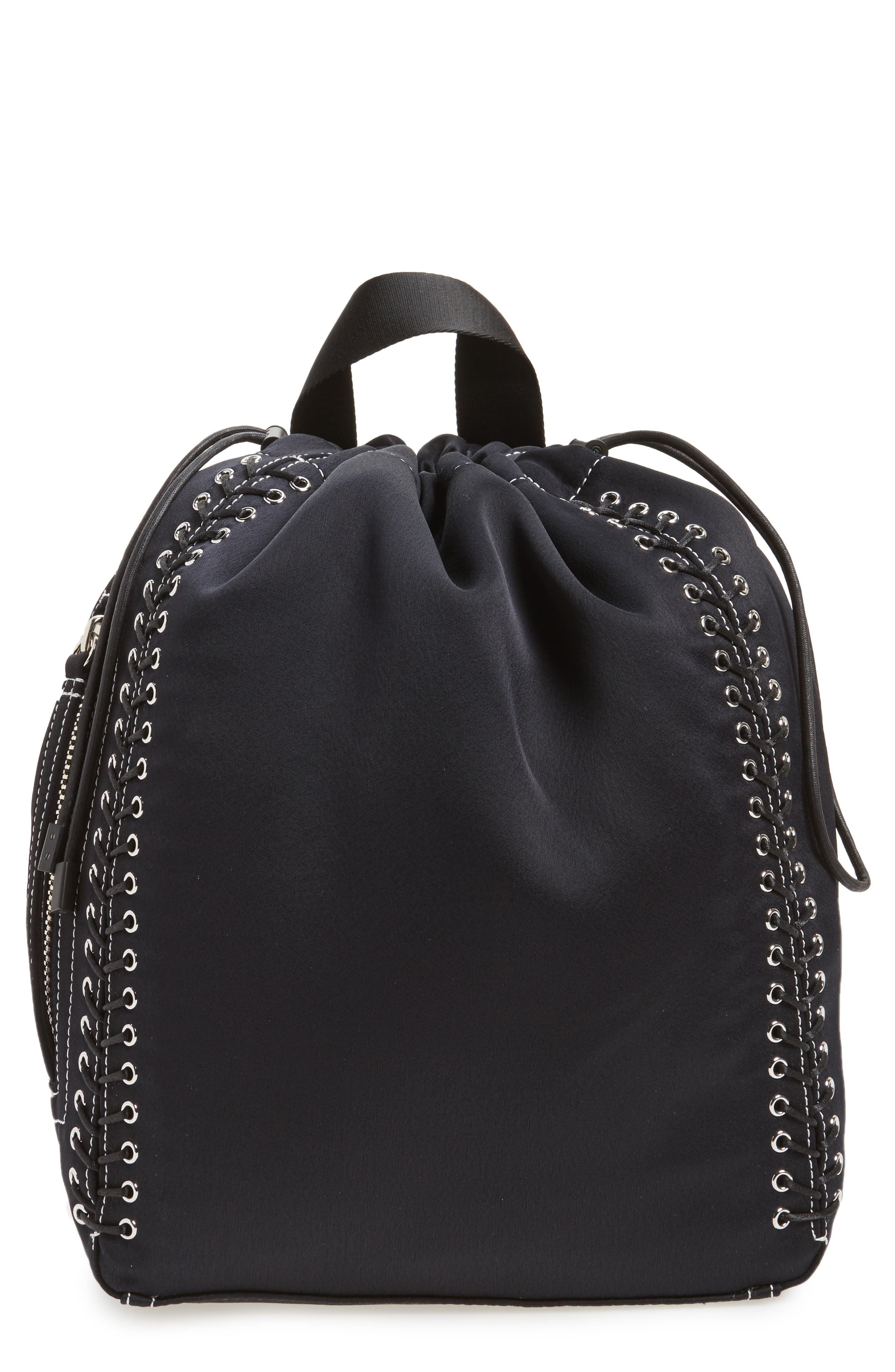 Phillip Lim 3.1 Medium Go-Go Lace-Up Backpack, Main, color, PHANTOM BLUE