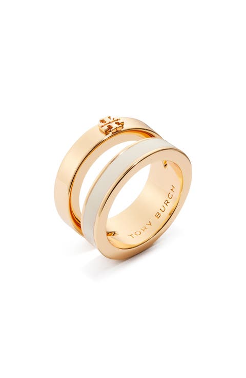 Kira Enamel Double Ring