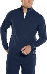 Coolibar Men's Outpace Sport Jacket, UPF 50+ Sun Protection