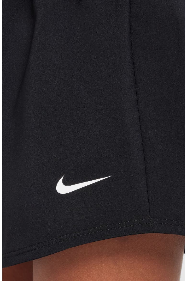 Kids' Dri-FIT 2-in-1 Athletic Shorts, Alternate, color, 010 BLACK/WHITE