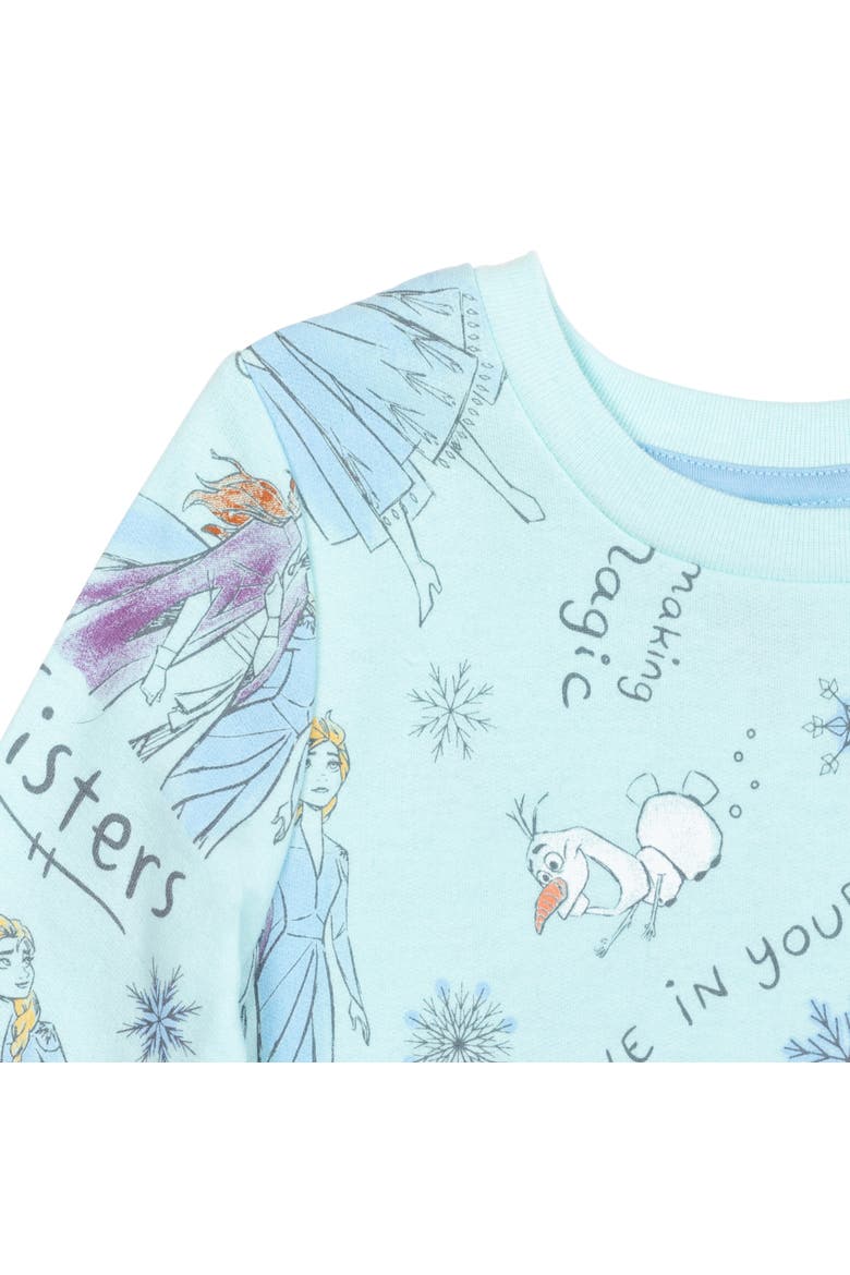 Frozen Pullover Sweatshirt, Alternate, color, Light Blue Frozen