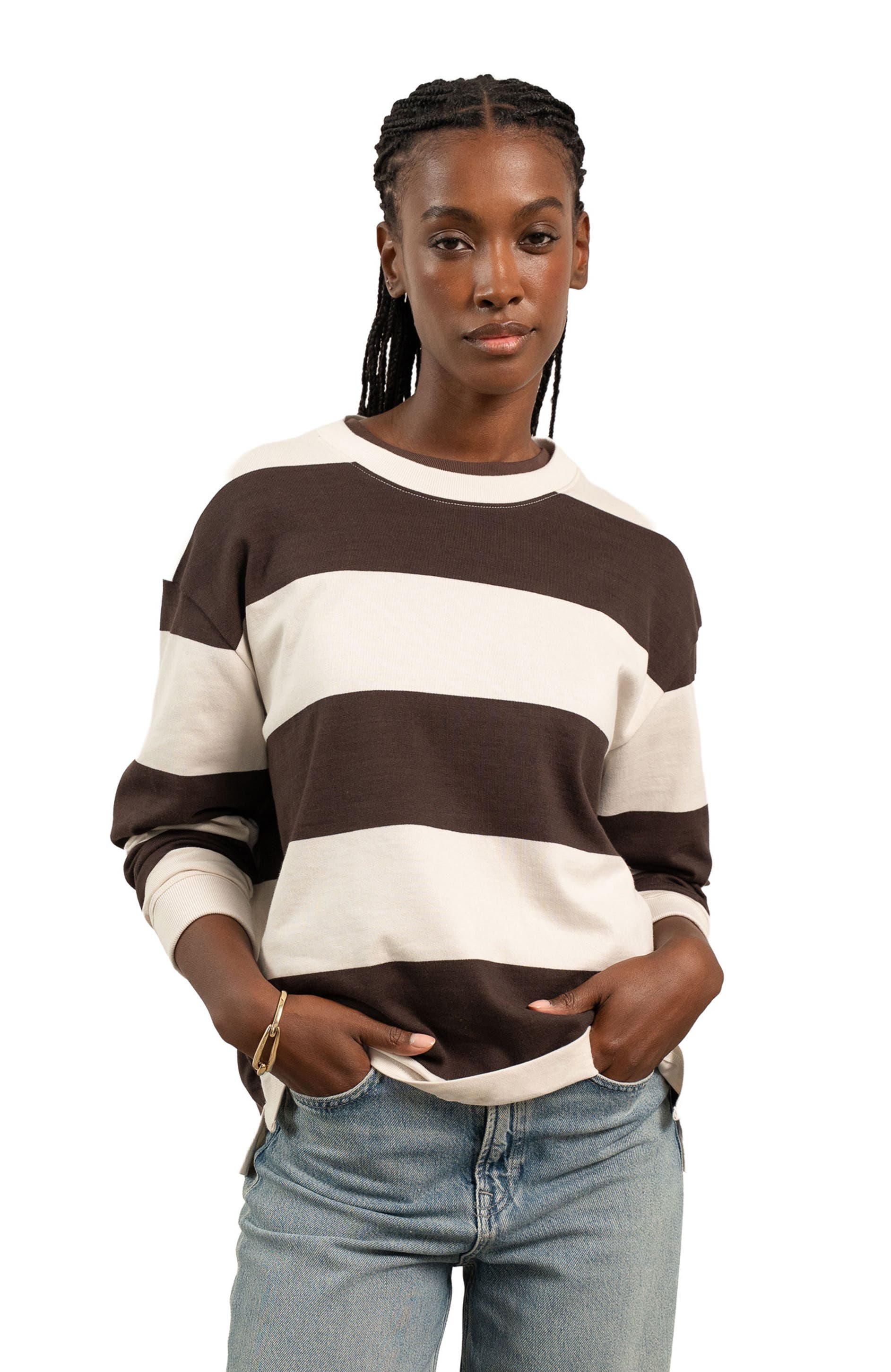Brown Bone Stripe
