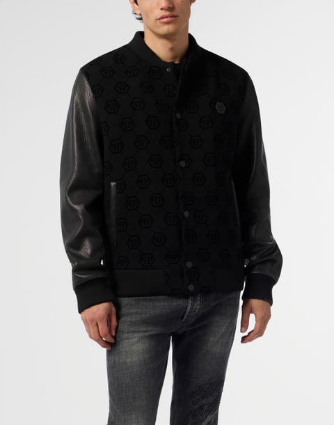 Varsity Bomber Monogram Monogram Men