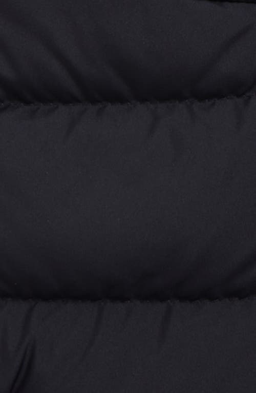Moncler Kids' Buang Down Hooded Vest In Blue