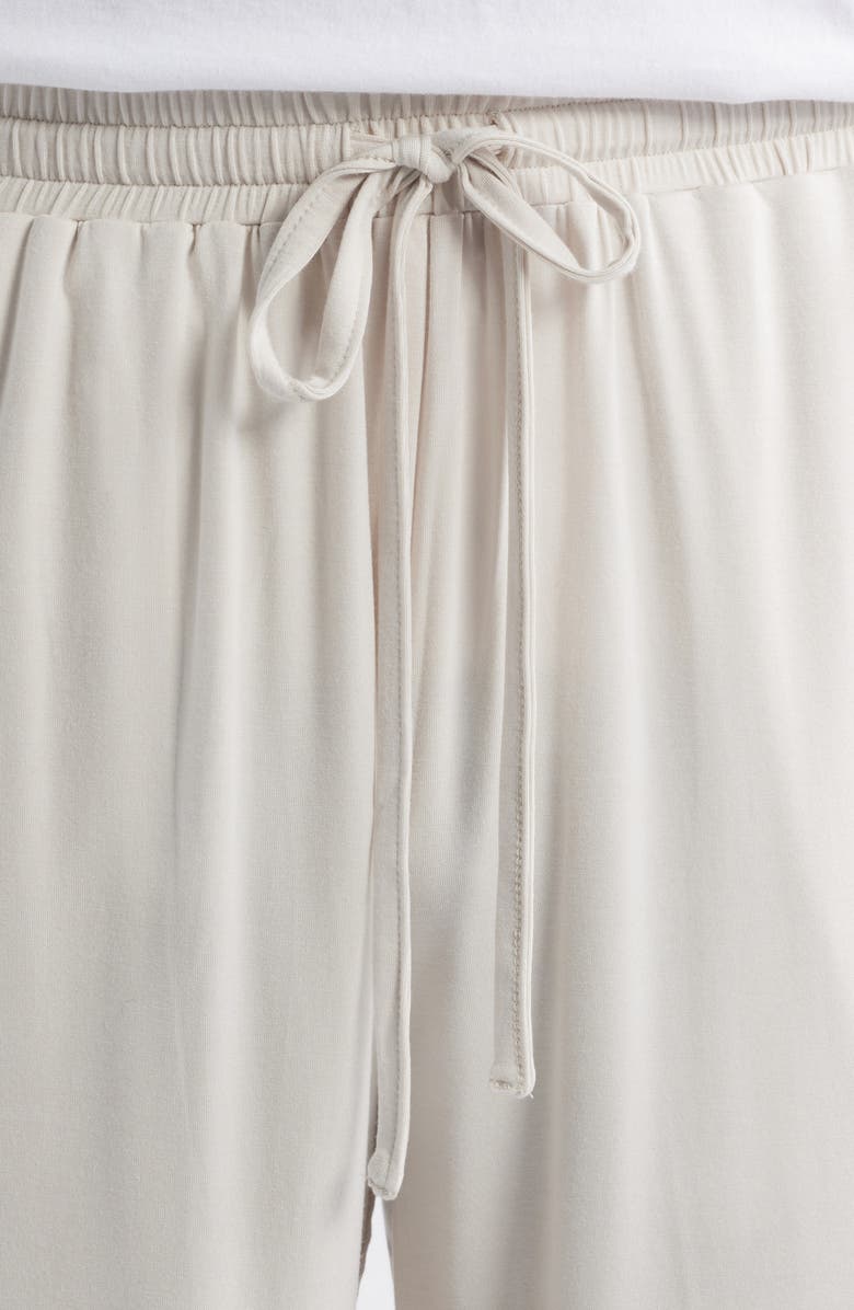 Nordstrom Moonlight Modal Blend Drawstring Lounge Shorts, Alternate, color, Grey Moonbeam