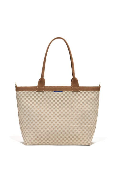 Rothys Rothy's The Lightweight Zip Tote In Vanilla Wafer