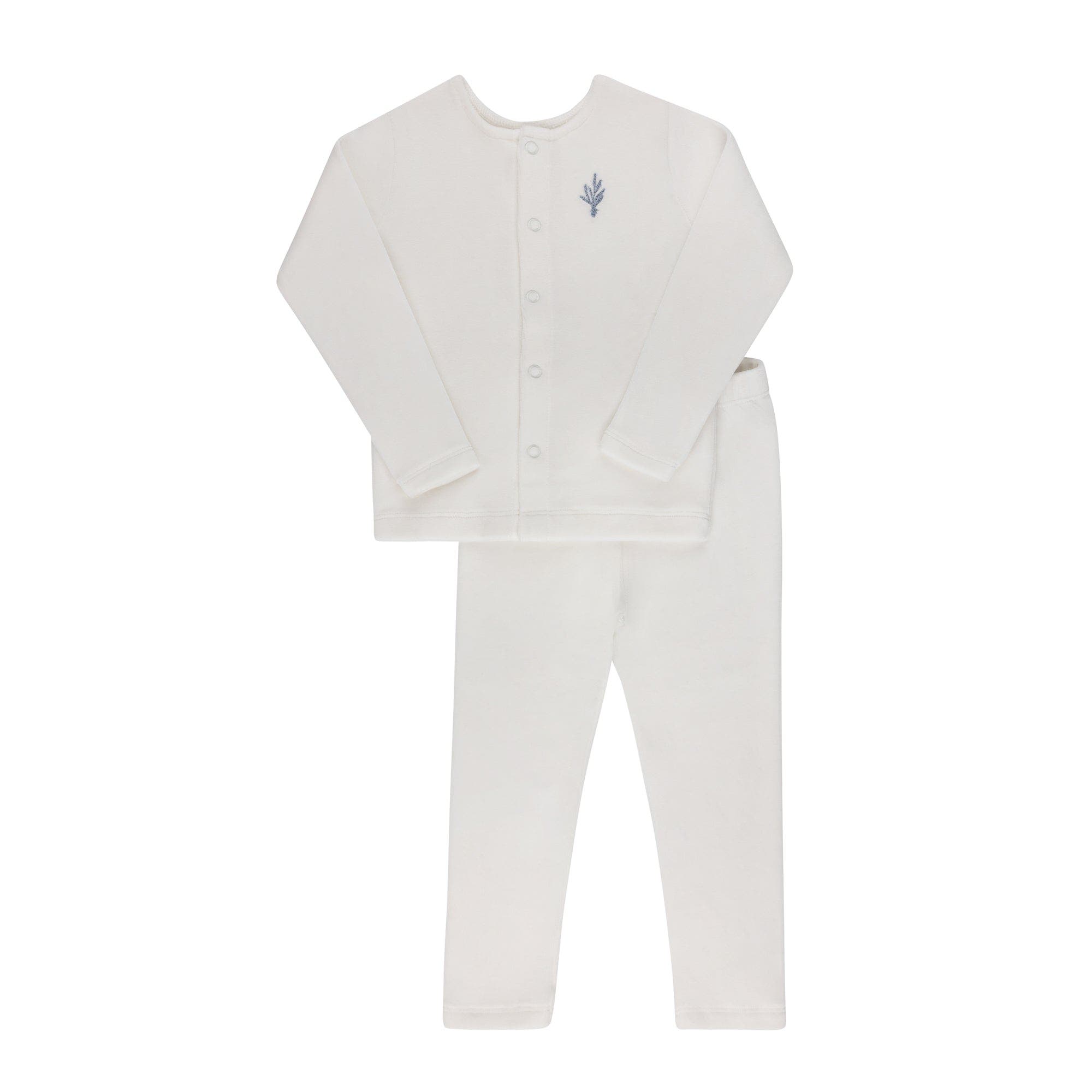 Ivory/Blue