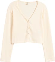 Billabong Lana Pointelle Stitch Button-Up Top