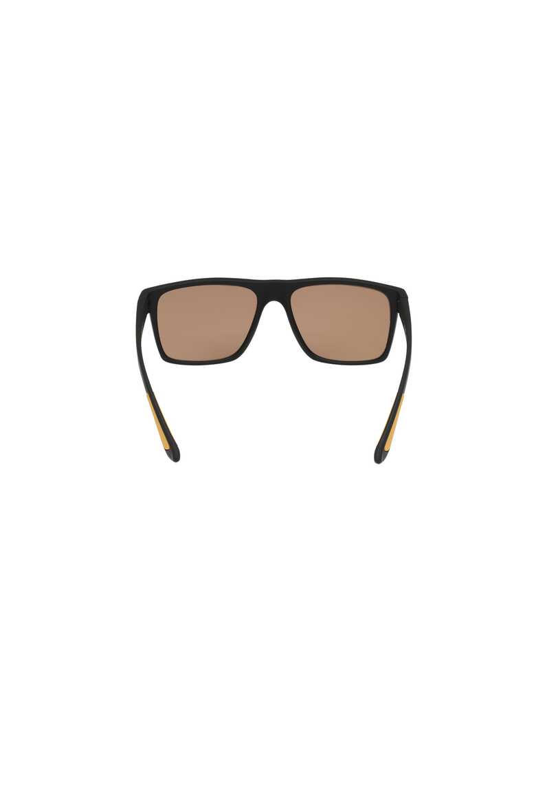 Classic Rectangular Sport Sunglasses, Alternate, color, Black / Brown Mirror