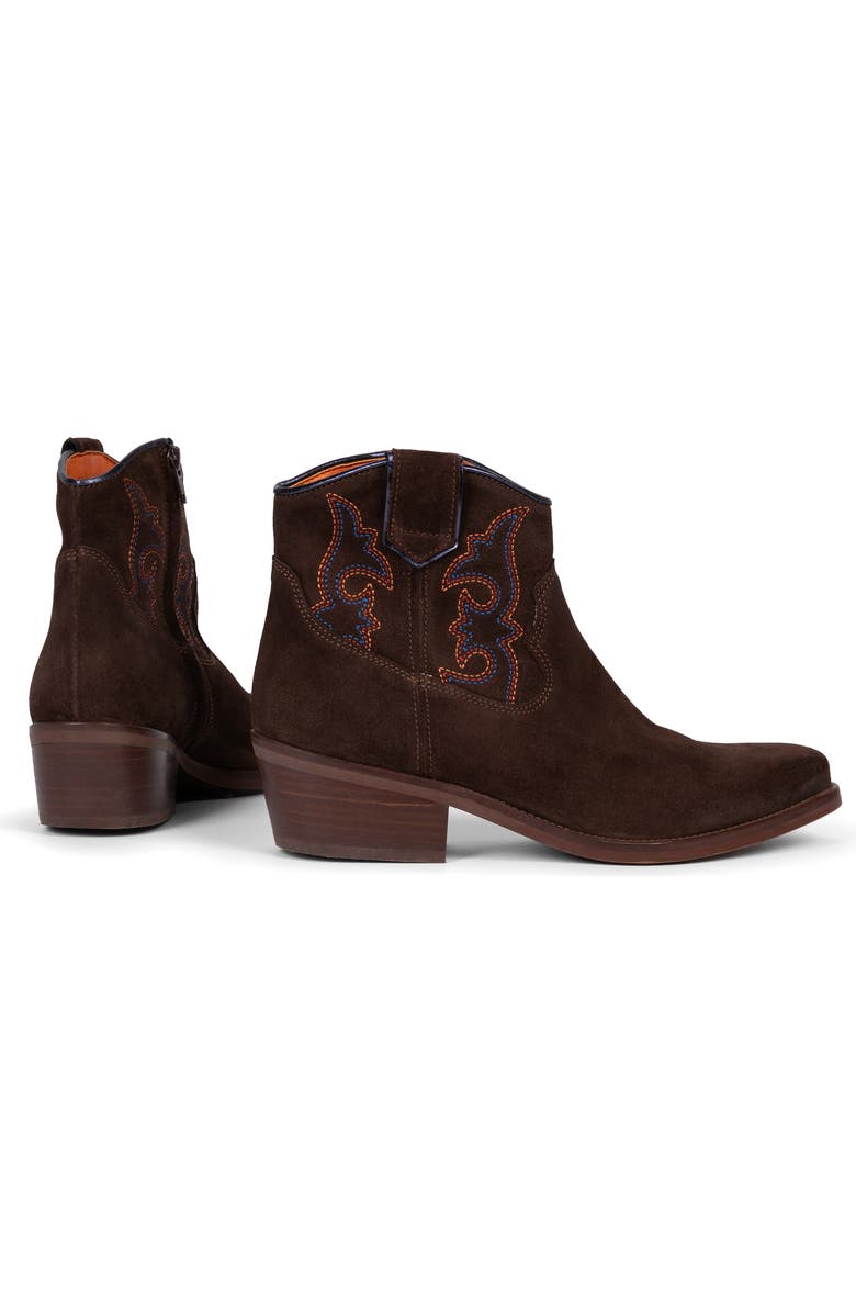 Penelope Chilvers Cassidy Western Boot, Alternate, color, 229 Bitter Chocolate