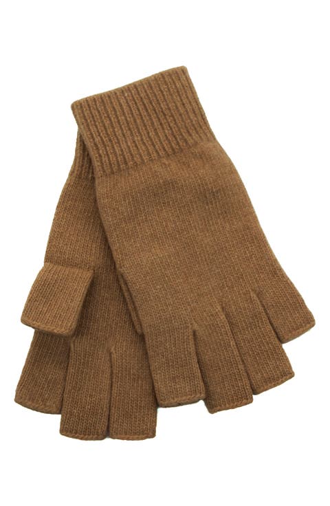 Fingerless Cashmere Gloves