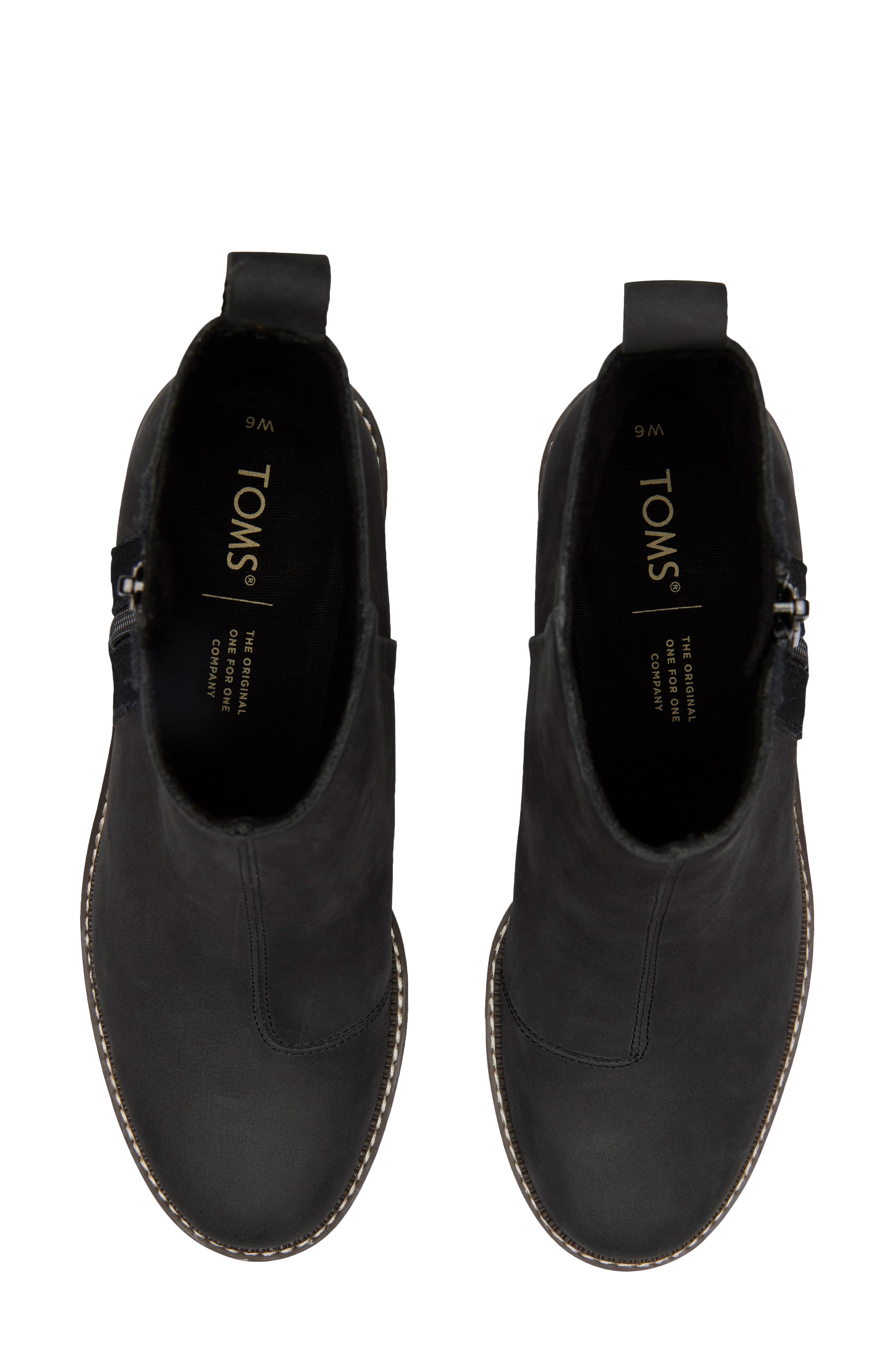 TOMS Raven Water Resistant Wedge Ankle Boot, Alternate, color, 