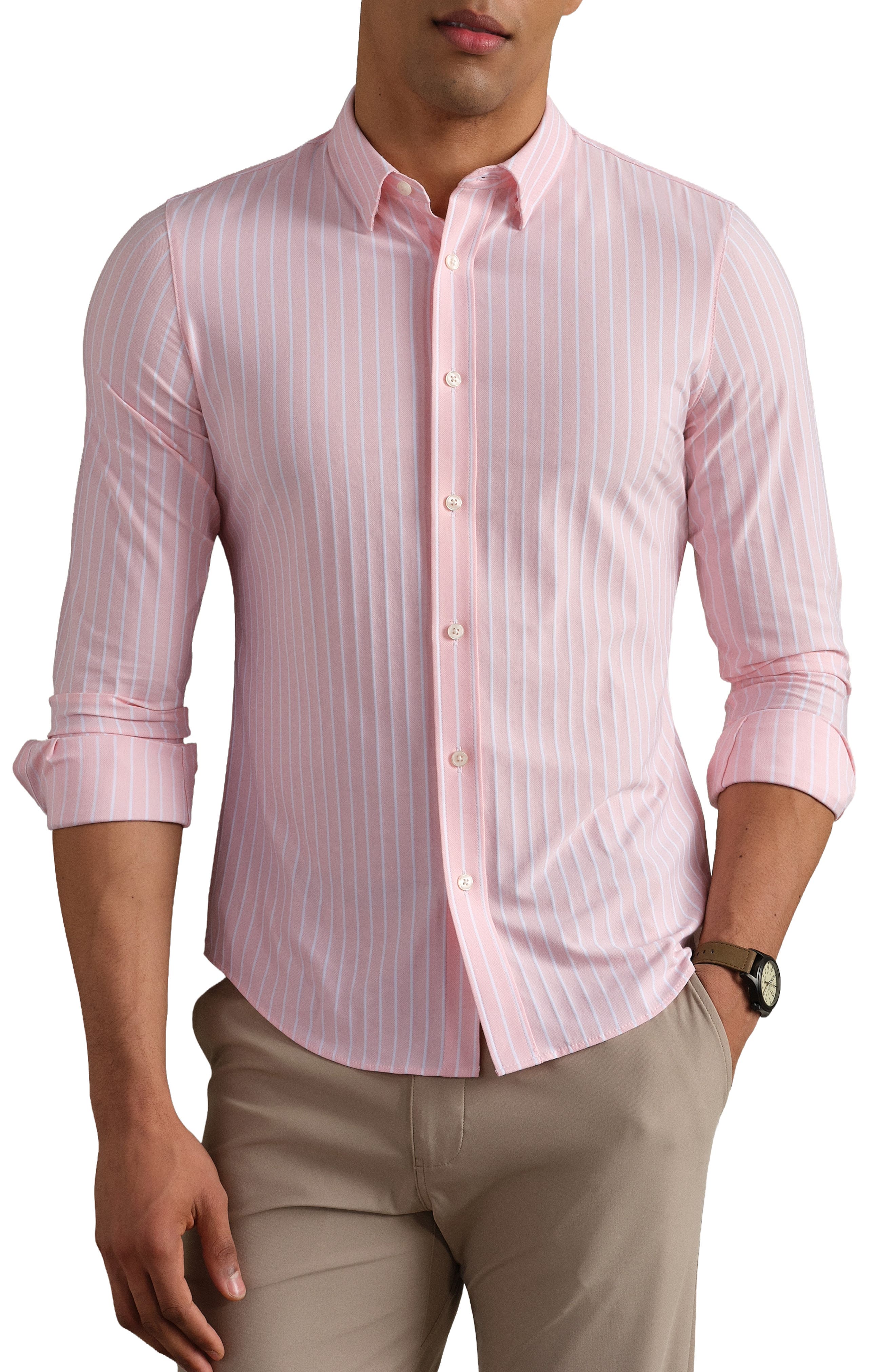 Commuter Pro Slim Fit Button-Up Shirt - image 3