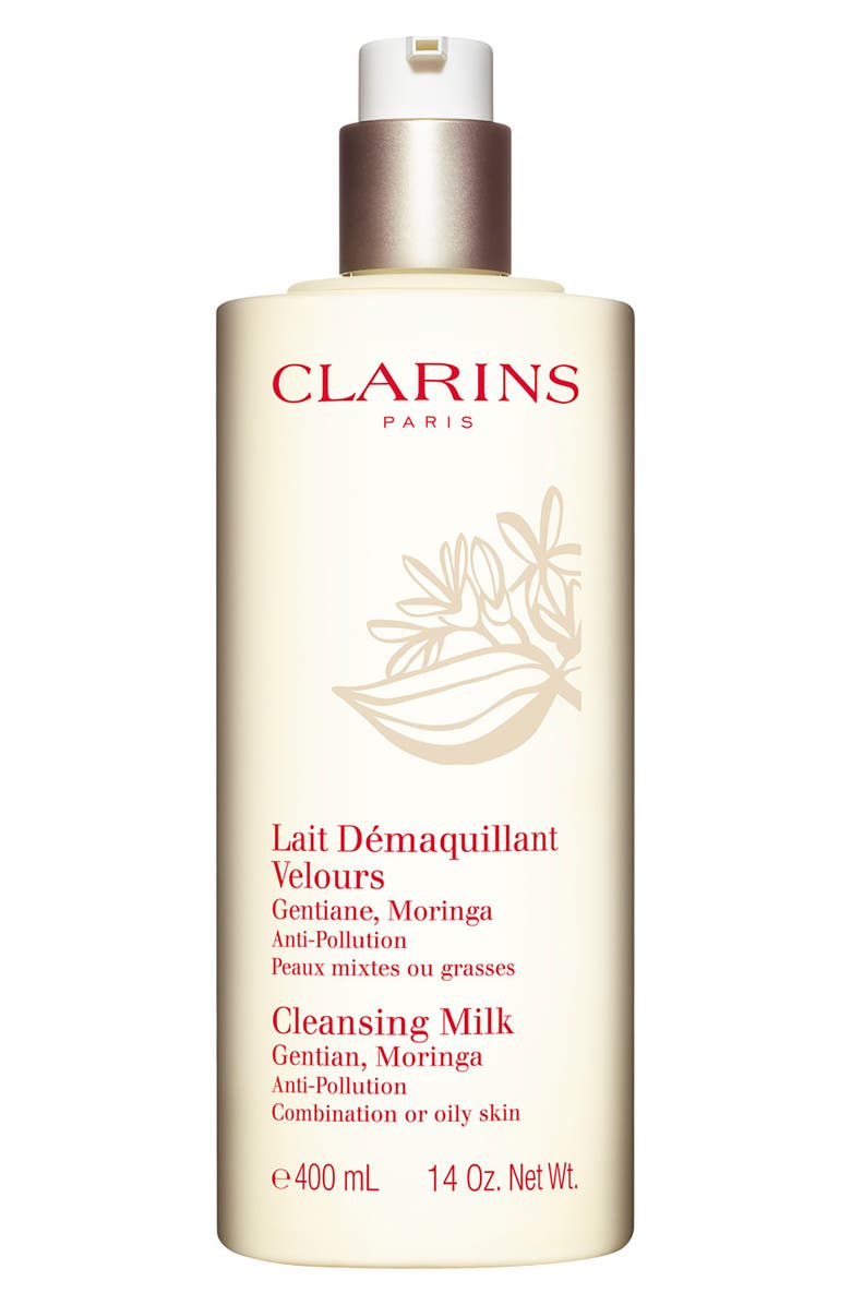 Clarins Jumbo Size Cleansing Milk with Gentian & Moringa, Alternate, color, 