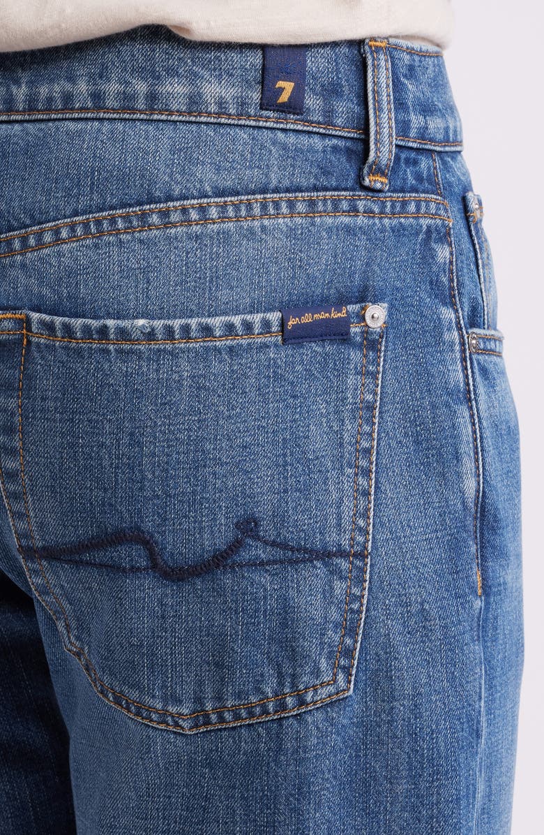 7 For All Mankind The Straight Leg Jeans, Alternate, color, Norte