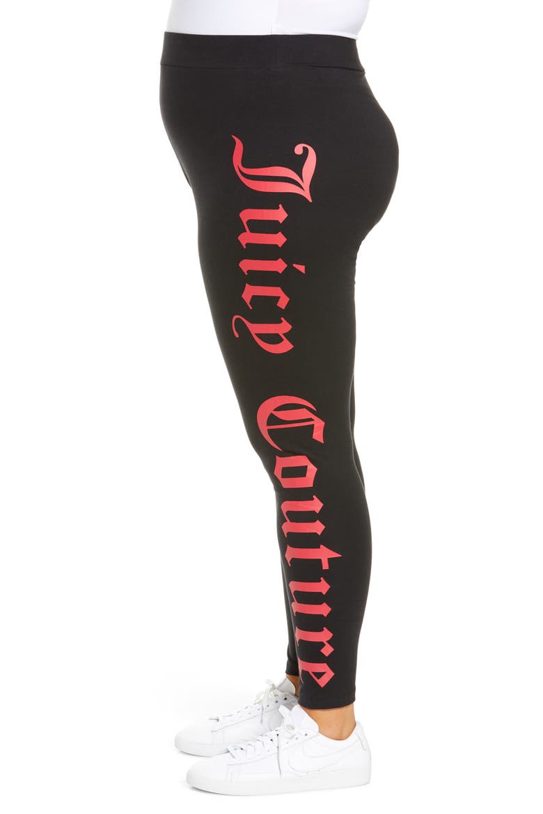 Graphic Leggings, Alternate, color, BLACK