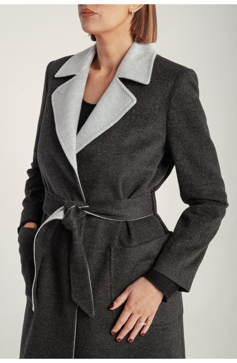 1982 Cashmere Belted Wrap Coat, Alternate, color, V4_mid Grey