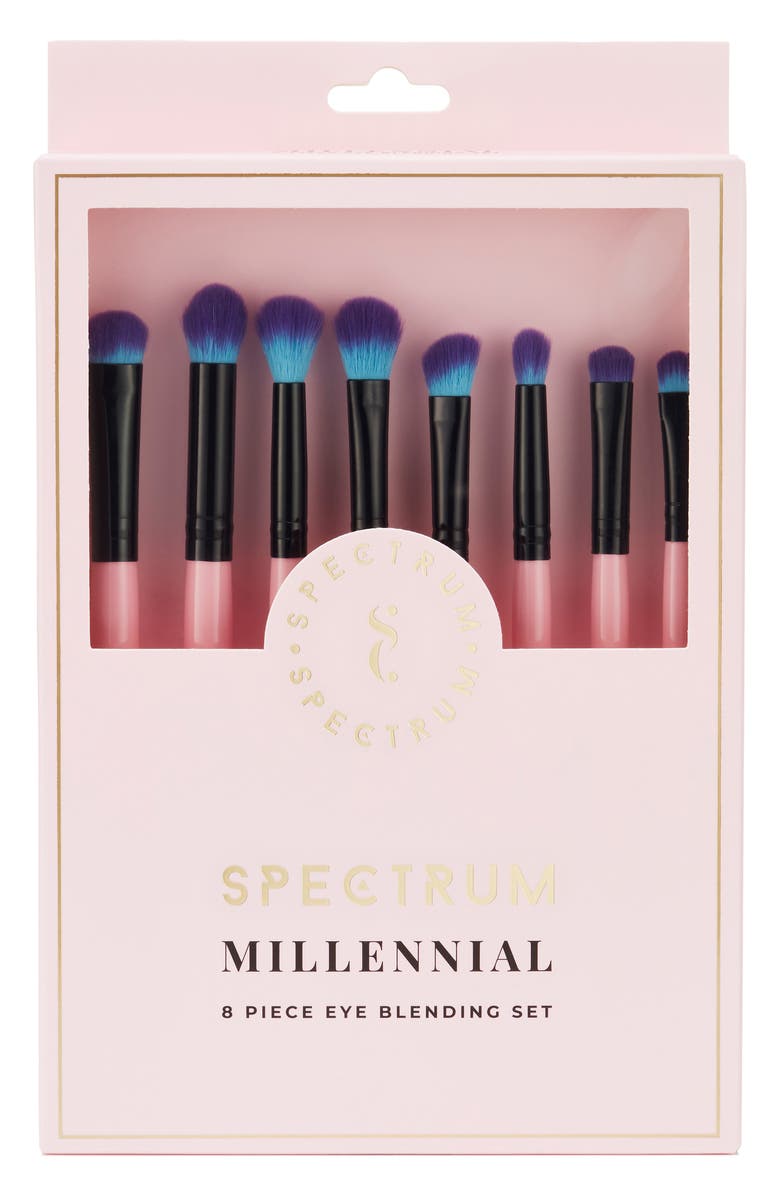 SPECTRUM Essential 8-Piece Eye Blending Brush Set $58 Value, Alternate, color, 