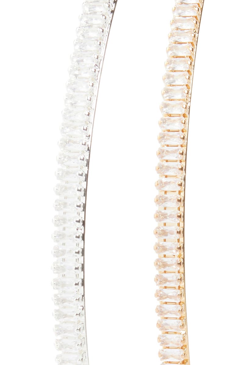 Tasha 2-Pack Crystal Headbands, Alternate, color, Gold/Slv