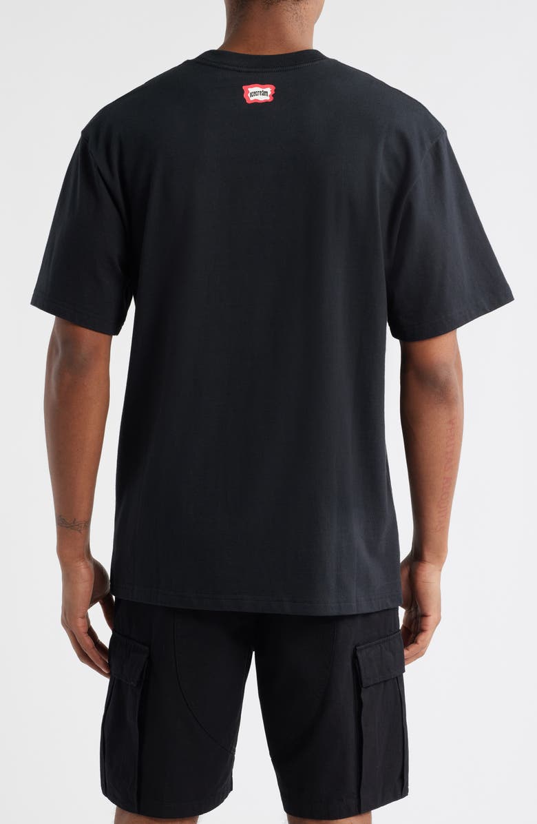 ICECREAM Diamond Oversize Graphic T-Shirt, Alternate, color, Stretch Limo