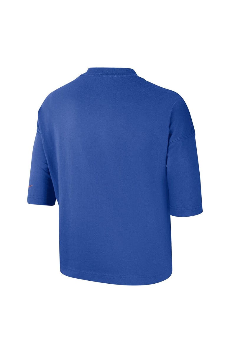 Nike Women's Nike Royal Florida Gators Crop Performance T-Shirt, Alternate, color, Royal
