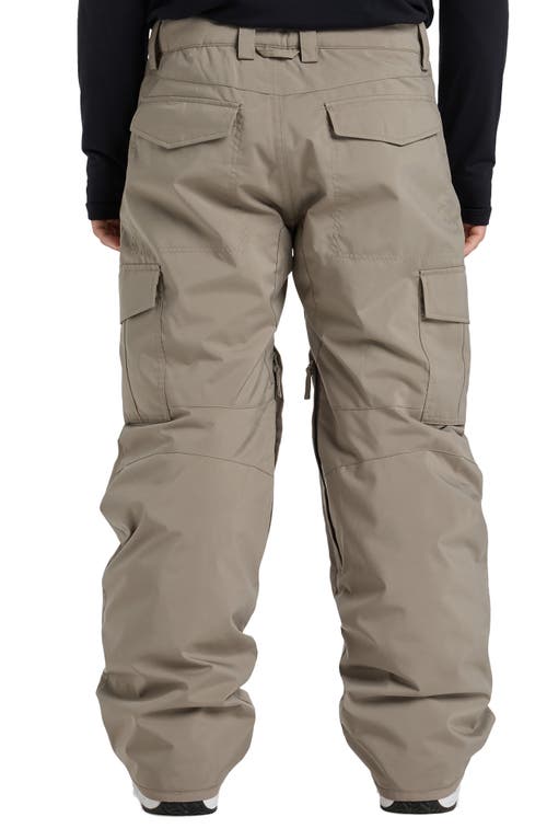 Quiksilver Porter Waterproof Snow Pants In Green
