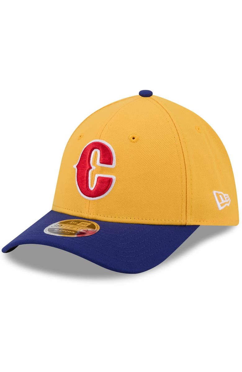 New Era Men's New Era  Yellow/Blue Colombia Baseball 2026 World Baseball Classic M-Crown 39THIRTY Flex Hat, Alternate, color, Yellow