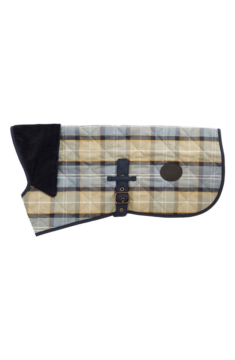 Barbour Tartan Dog Coat, Alternate, color, Highland Lake Tartan
