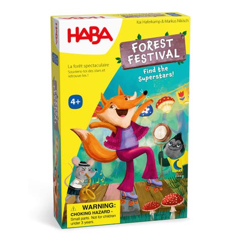 Forest Festival Memory Game for Ages 4+